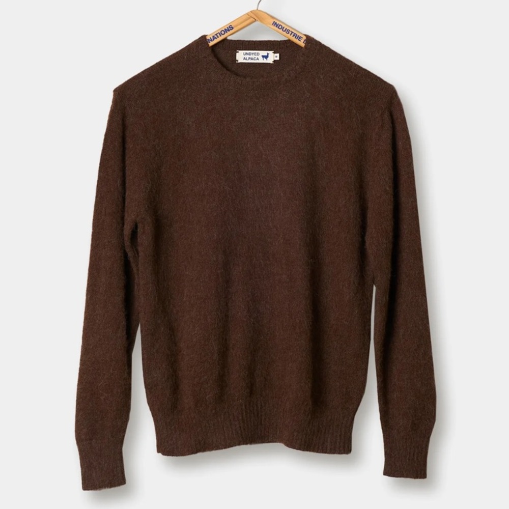 Industry of All Nations- Alpaca Crewneck Sweater